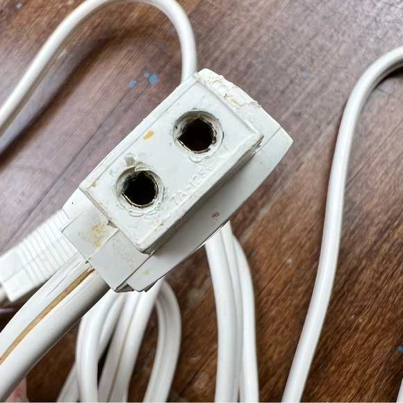 MCM Vintage Sears Roebuck Wall Mount / 2 Blades / Cord NO Mixer Harvest Yellow - Picture 11 of 13